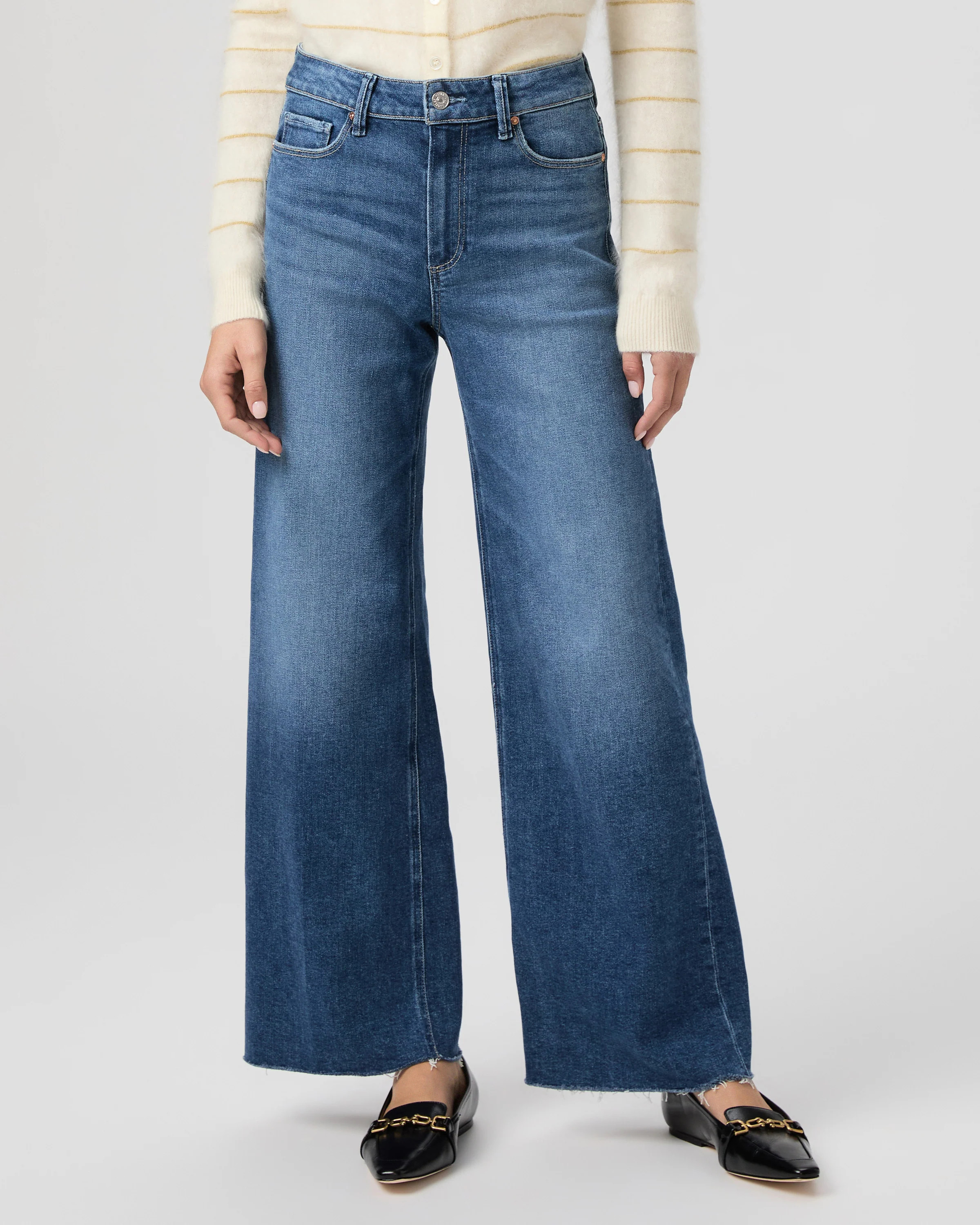 Anessa 31" Wide Leg Jean | Paige