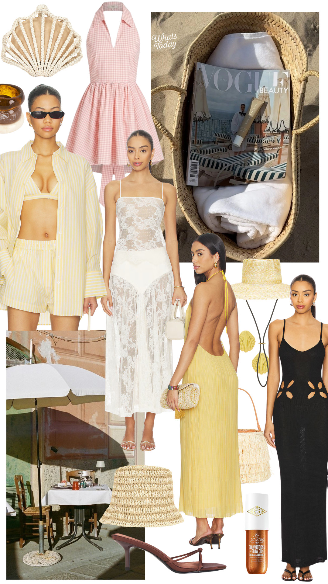 summer vacation wardrobe essentials 


summer outfits, vacation outfits beach, summer dresses, travel outfits 

 #LTKootd #LTKSwim #LTKTravel