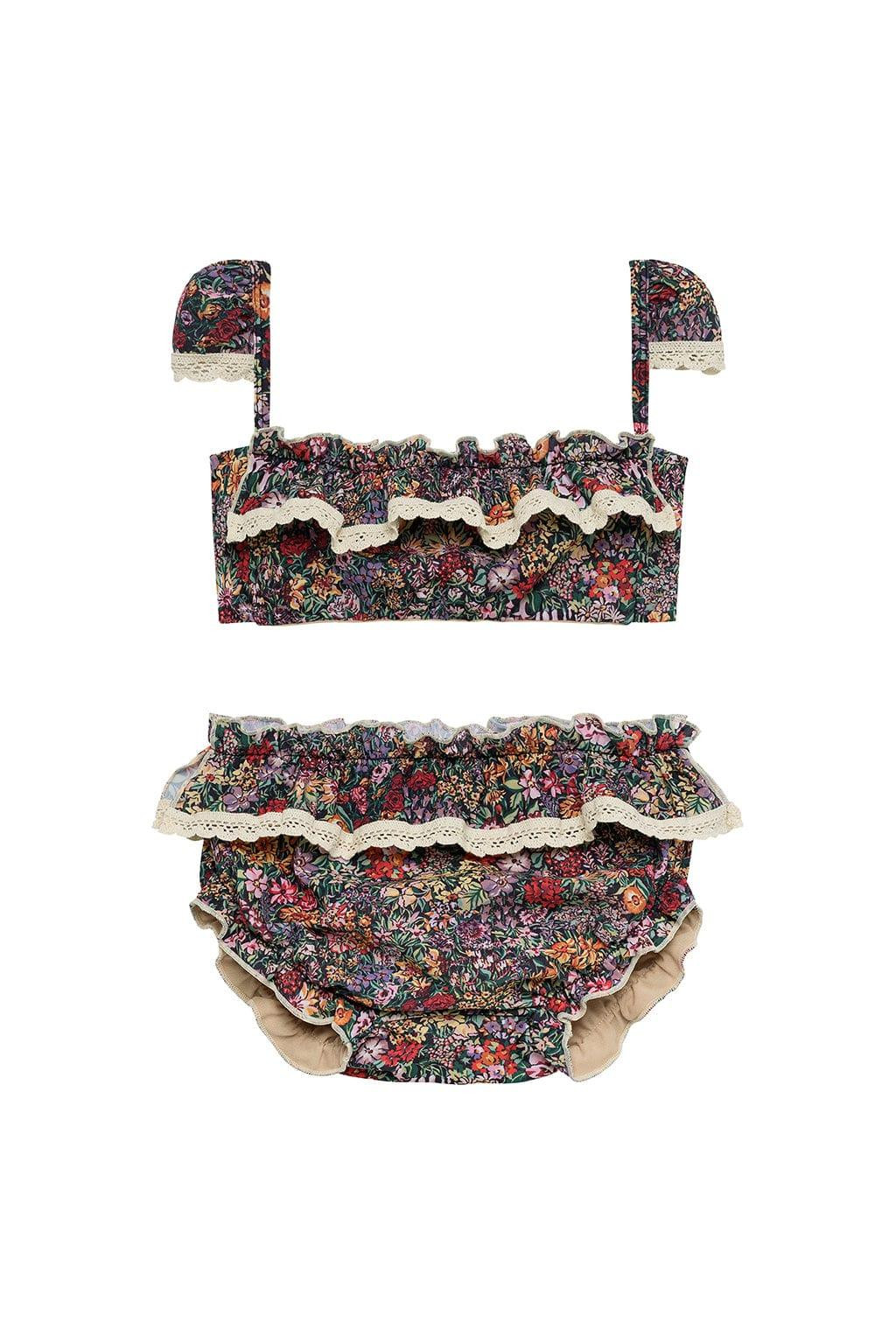 Mara Floral Mini Cabana Bikini Set | Montce