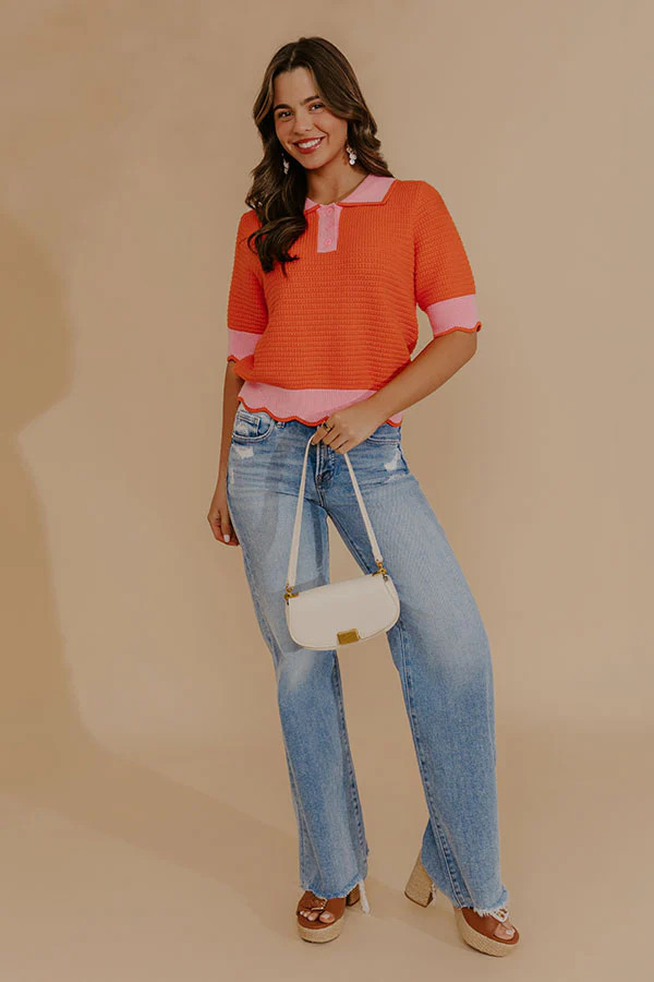 Sunny Disposition Knit Top | Impressions Online Boutique