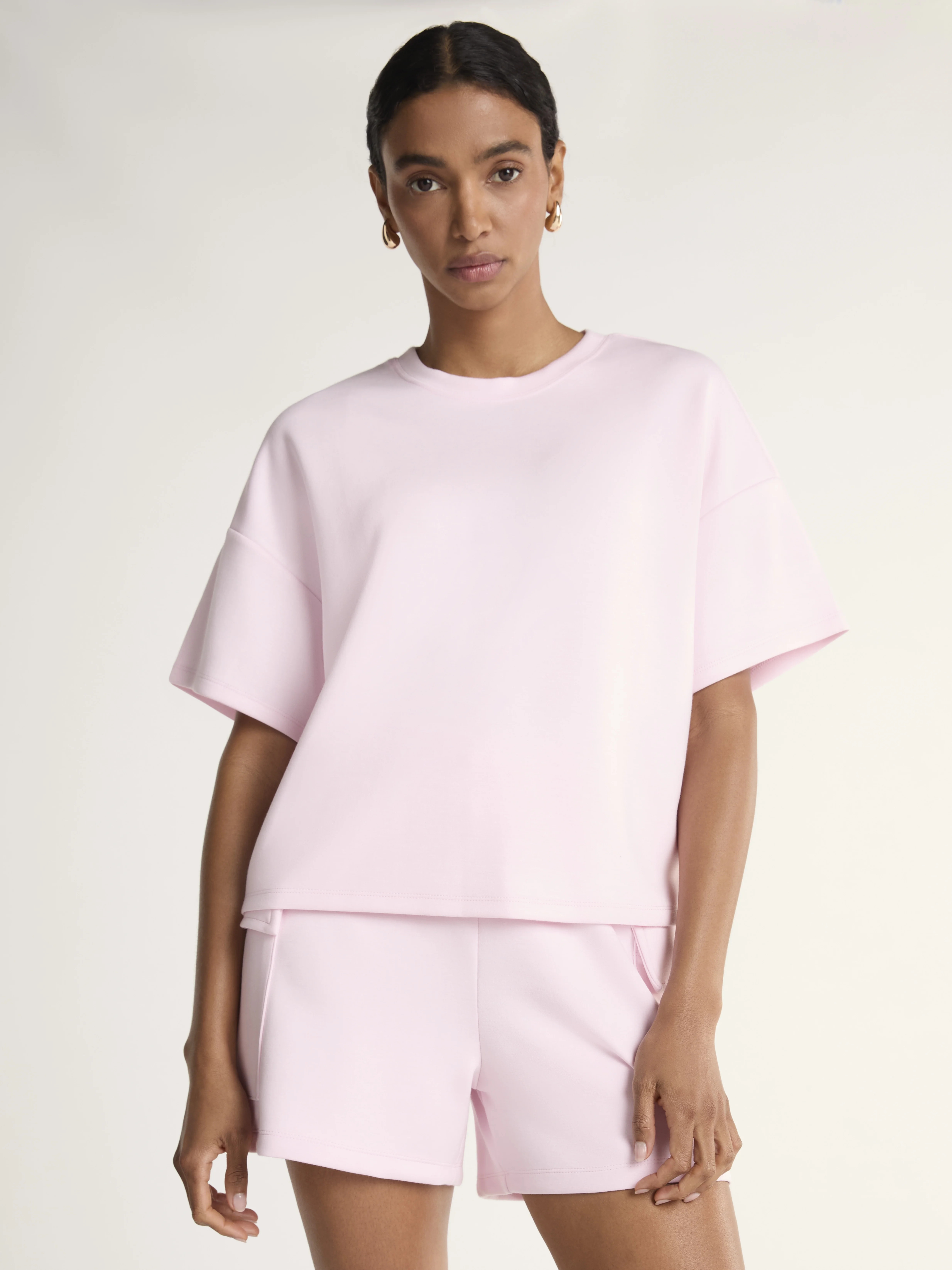 Scoop Women's and Women’s Plus Ultimate ScubaKnit Boxy Tee, Sizes XS-4X | Walmart (US)