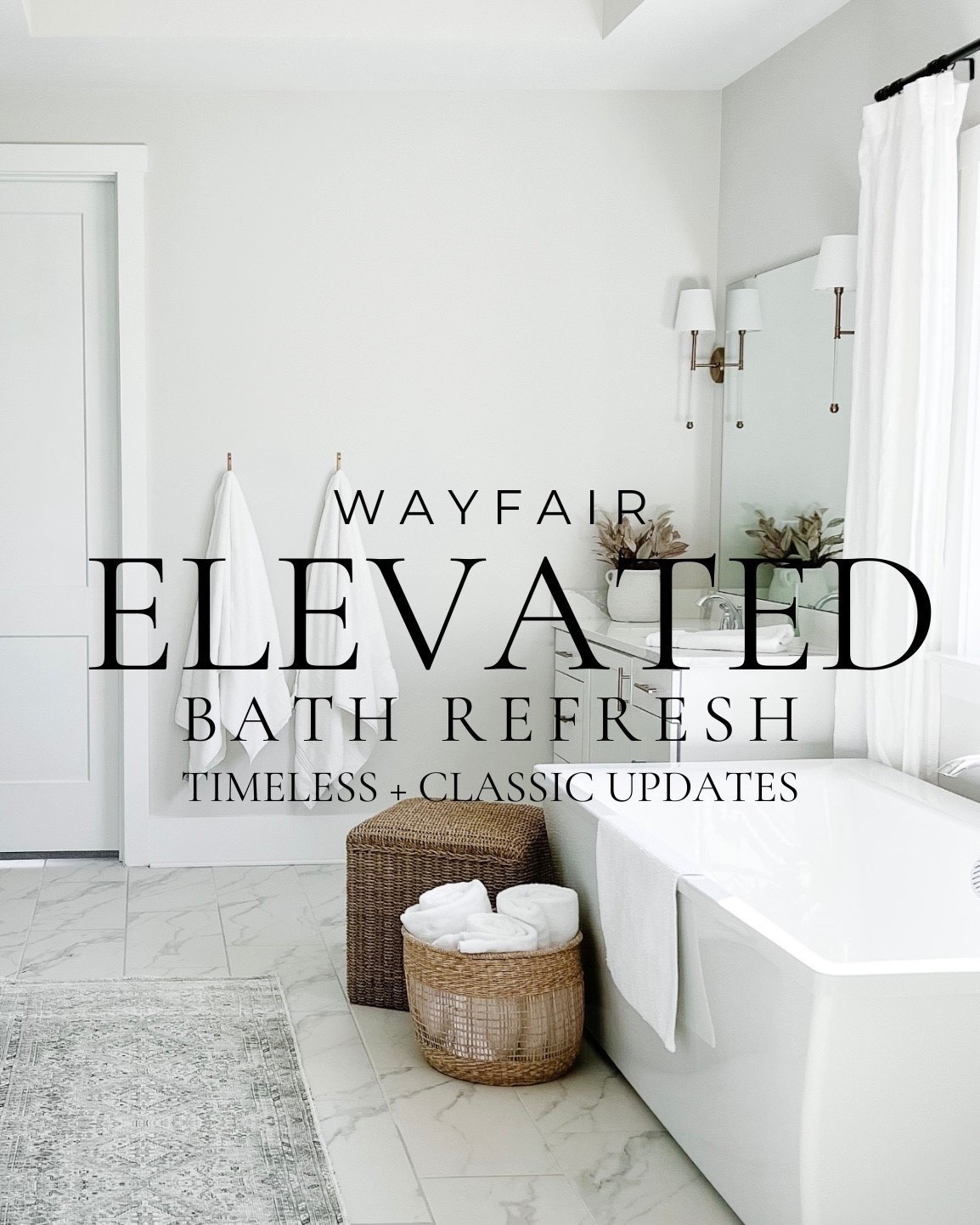 If you’ve been thinking about an easy seasonal bath refresh, This is your sign! I’ve rounded up my favorite elevated, timeless pieces from @Wayfair  that completely transform a space without the full renovation. From classic lighting to textured tile, these are the updates that never go out of style! 

 #LTKSaleAlert #LTKHome

#LTKHome #LTKSaleAlert