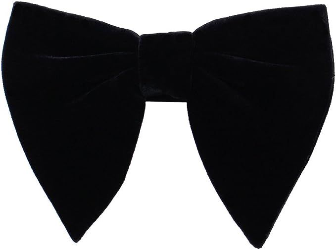 Levao Men's Velvet Vintage Bow Tie Tuxedo Big Bowtie | Amazon (US)
