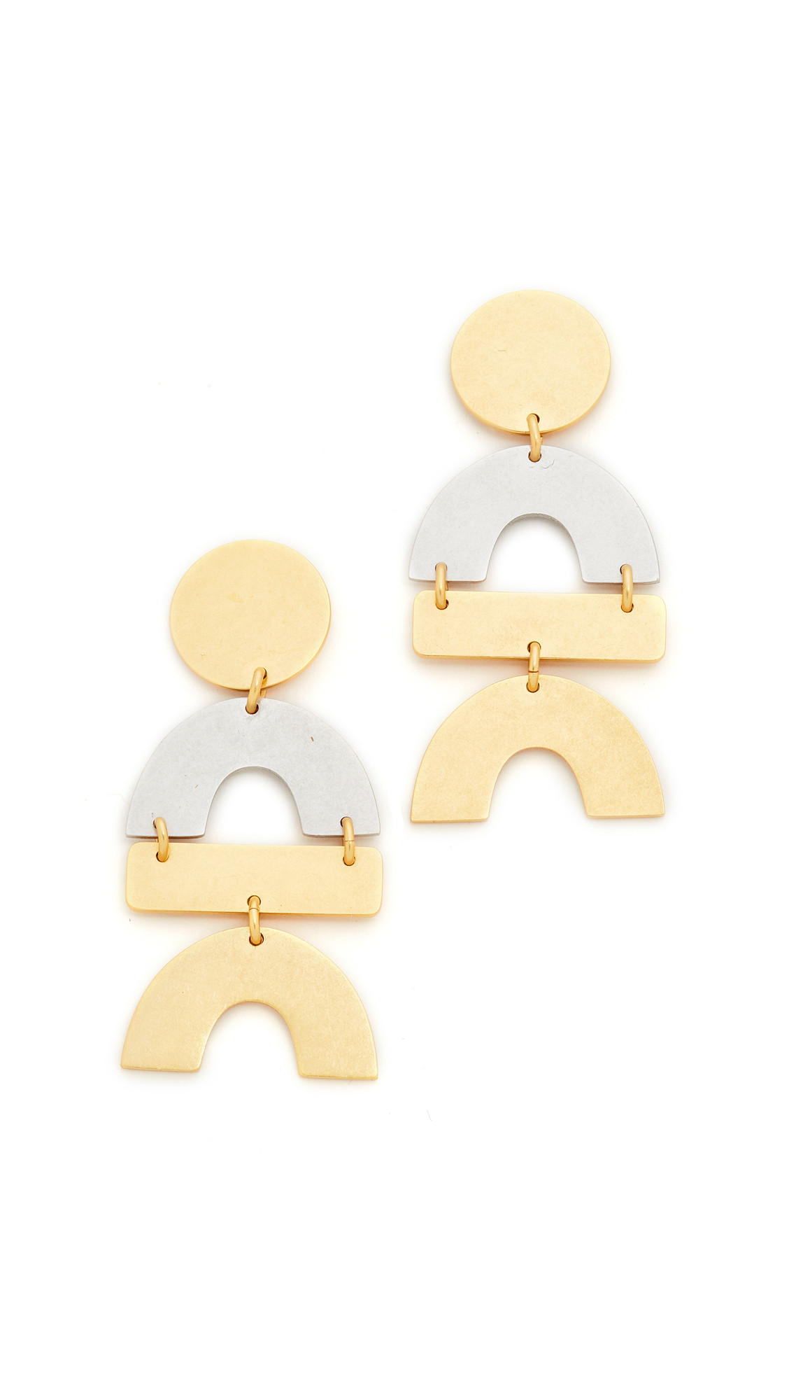 Mixed Statement Earrings | Shopbop