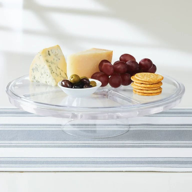 Better Homes & Gardens 2.25 in Round Acrylic Everyday Cake Stand, Clear - Walmart.com | Walmart (US)