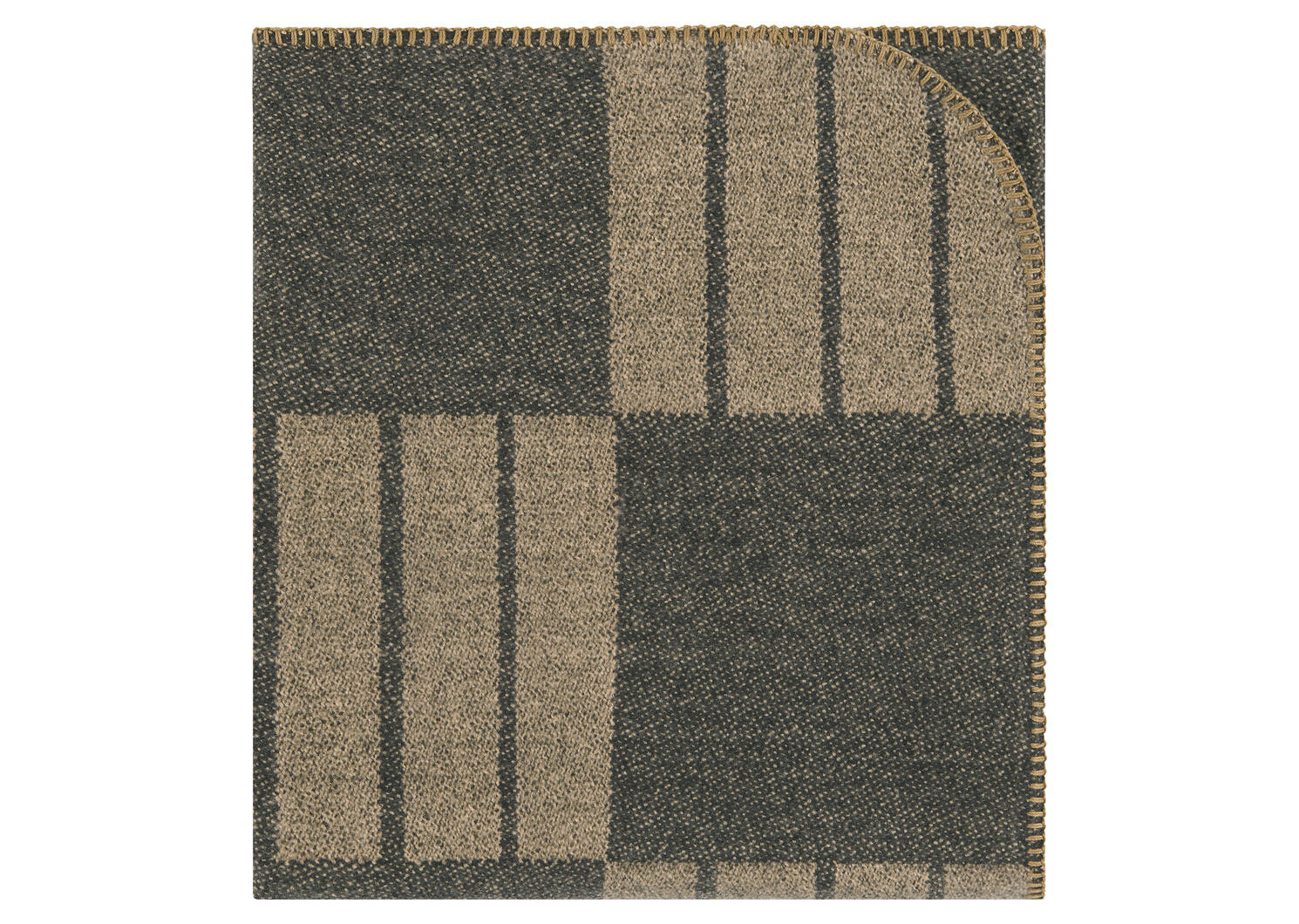 Wynn Throw Grey/Savanna | Urban Barn