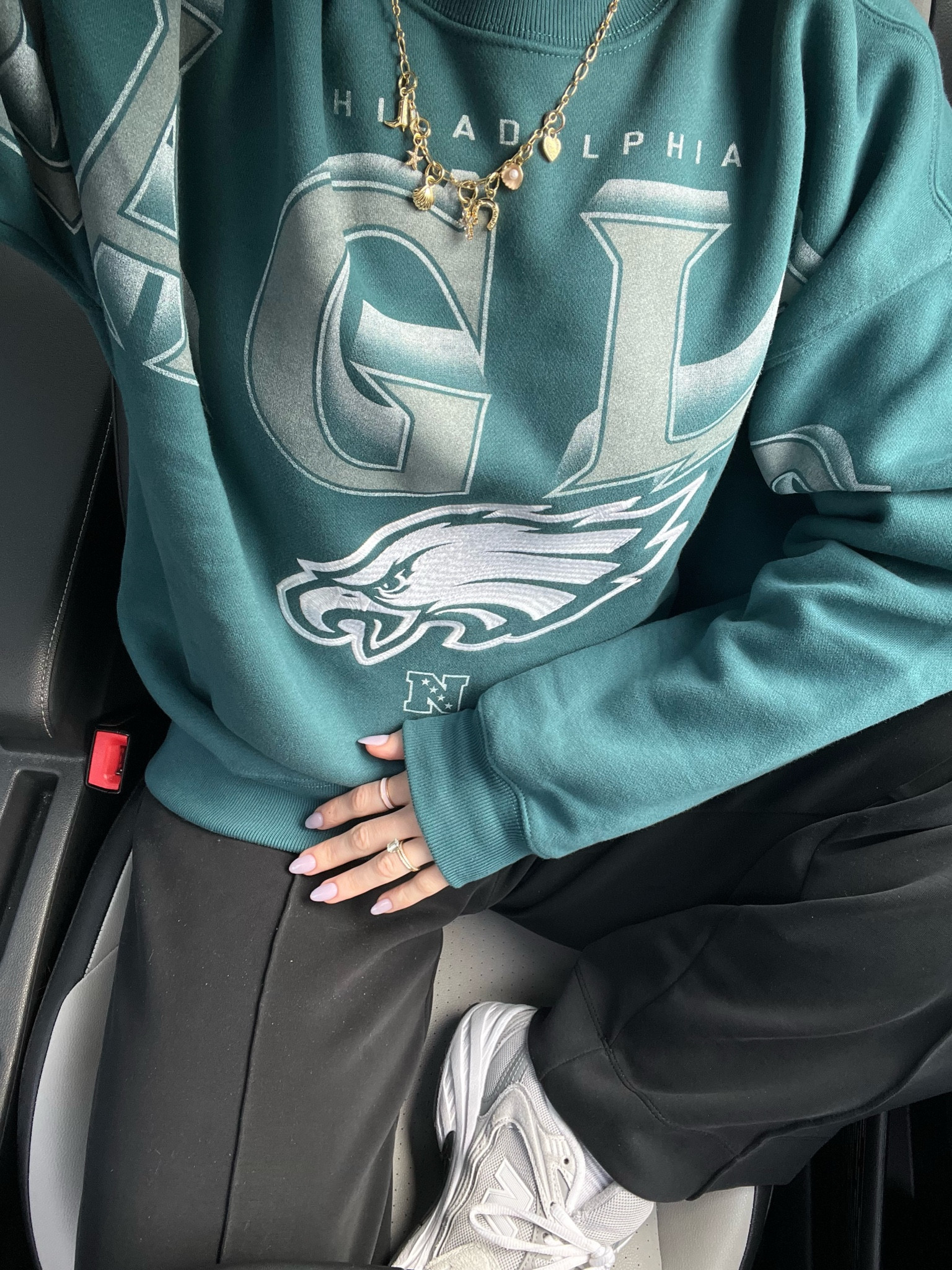 comfy ootd & it might be the softest & coziest combo I own!

Necklace is custom evryjewels

SO Impressed by the quality of this Abercrombie sweatshirt, it is so so comfy and cozy. Wearing a medium!

Pants are from target and feel nearly identical to lululemon’s softstreme style! 

#LTKFindsUnder100 #LTKFindsUnder50 #LTKTravel