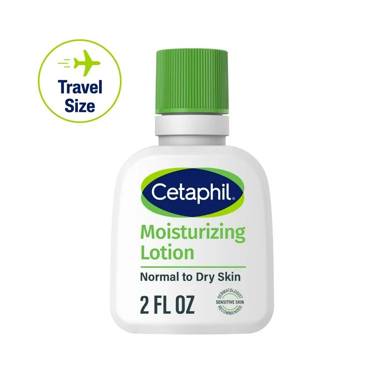 Cetaphil Travel Size Moisturizing Lotion for Dry to Normal Skin, Unscented, 2 fl oz | Walmart (US)