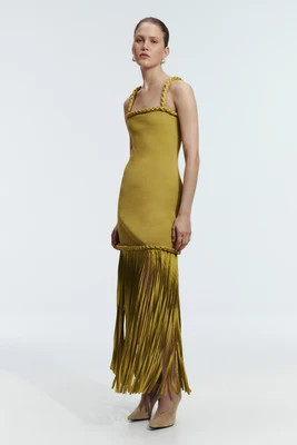 Ribiona Knit Midi Dress | aje. (US, UK, Europe, ROW)