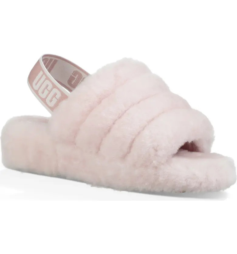 Fluff Yeah Genuine Shearling Slide | Nordstrom