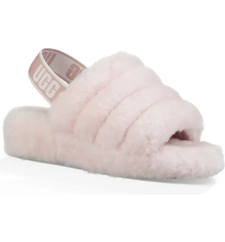 Fluff Yeah Faux Fur Slingback Sandal | Nordstrom
