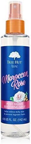 Tree Hut Bare Moroccan Rose Post Shave Mist, 4.8 fl oz, After Shave Spray, Soothe & Smooth Against R | Amazon (US)