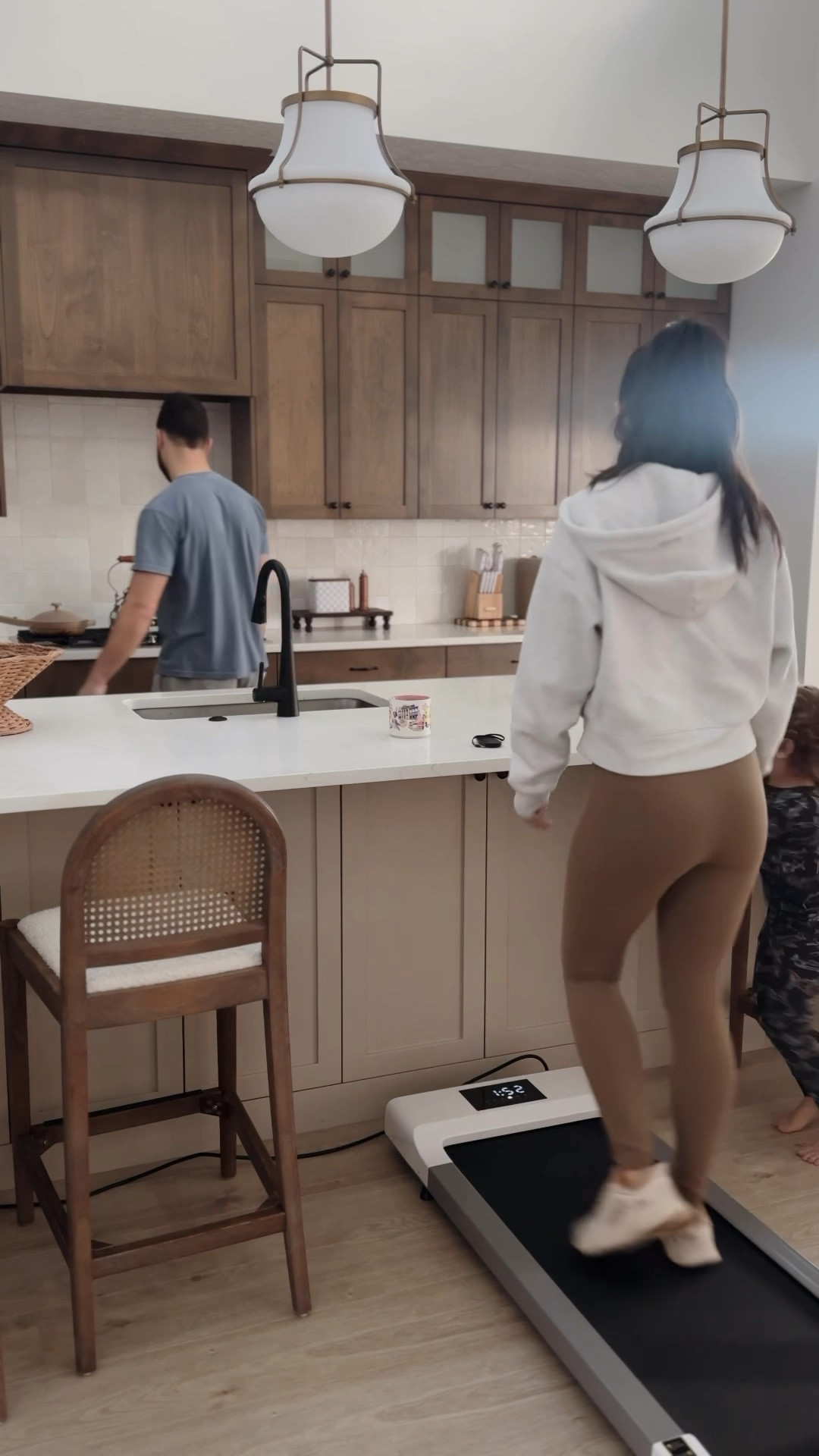 Day in the life! I love starting my morning with a quick walk on the walking pad. Such an easy way to get steps in while multi tasking and working! 

#LTKActive #LTKWatchNow #LTKHome