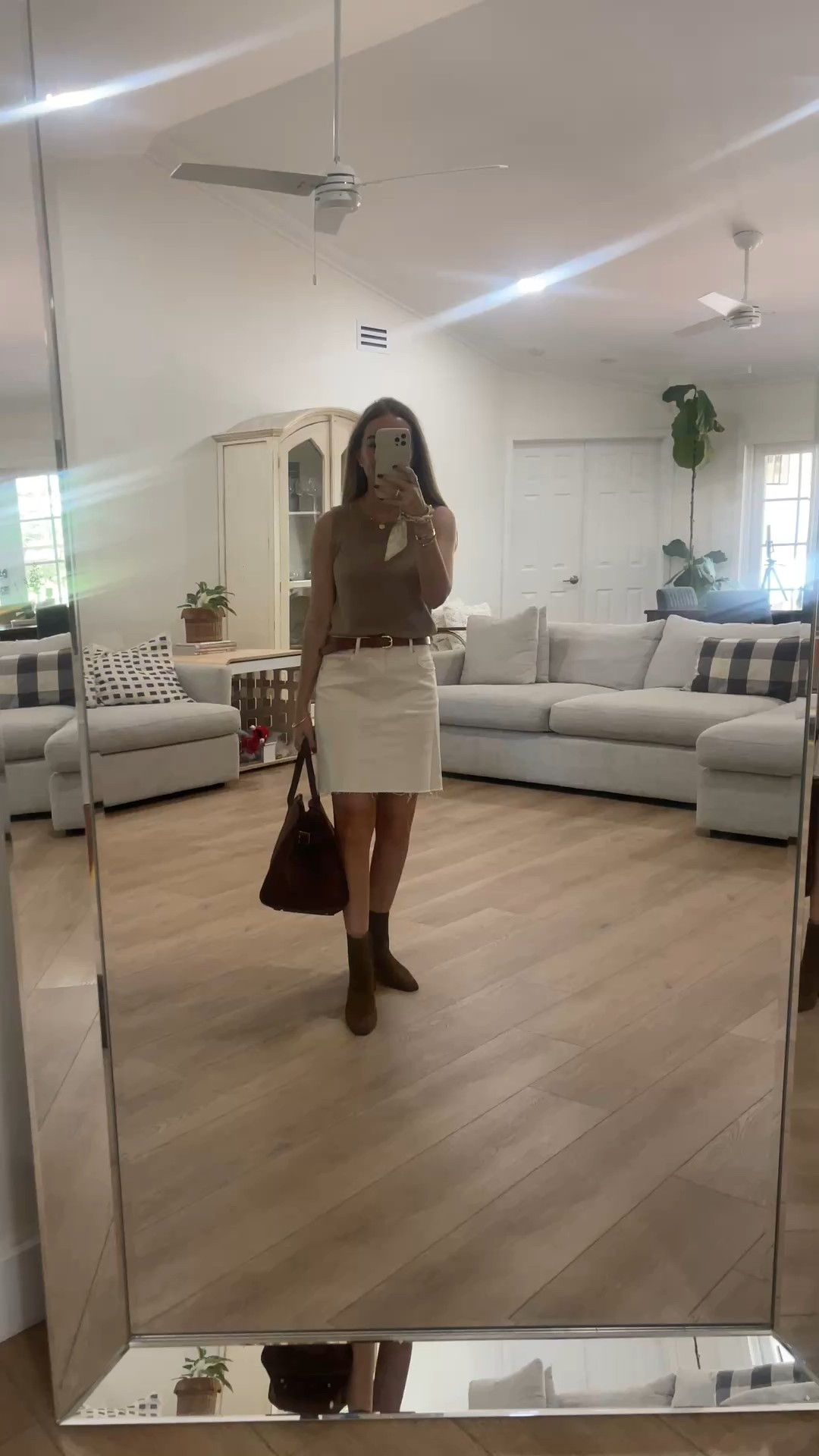 Denim skirts and suede boots! 

#LTKStyleTip #LTKPetite #LTKSeasonal