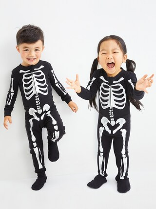 Unisex Snug-Fit Matching Halloween Footie One-Piece Pajamas for Toddler & Baby | Old Navy (CA)