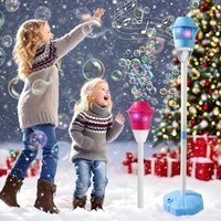 Christmas Bubble Stand Machine,500mAH rechargeable battery Height 47 Inches Stand Up Automatic Bubble Machine for Kids,Outdoor T | AliExpress (US)