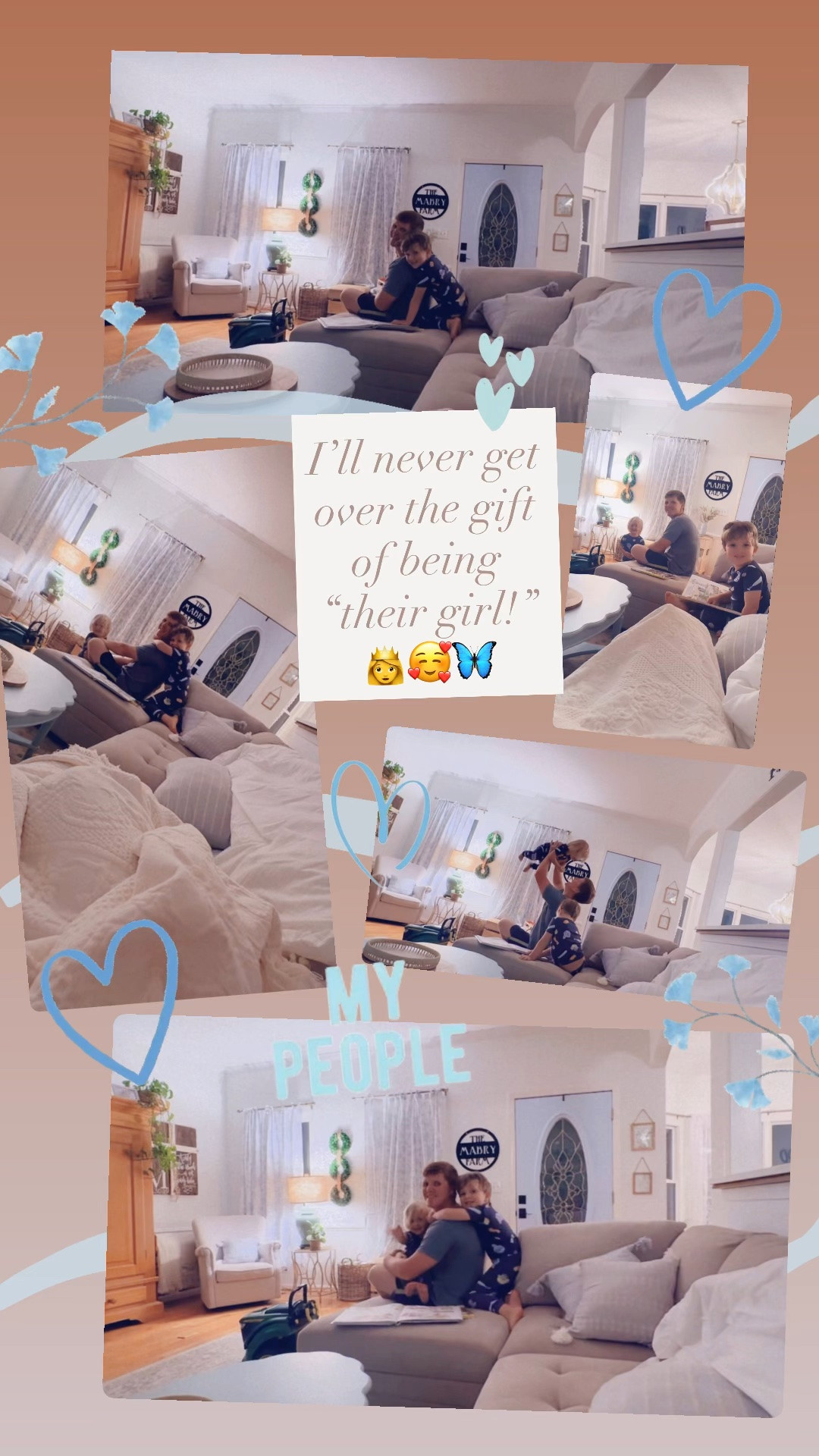 I’ll never get over the gift of being “their girl!” 👸🥰🦋