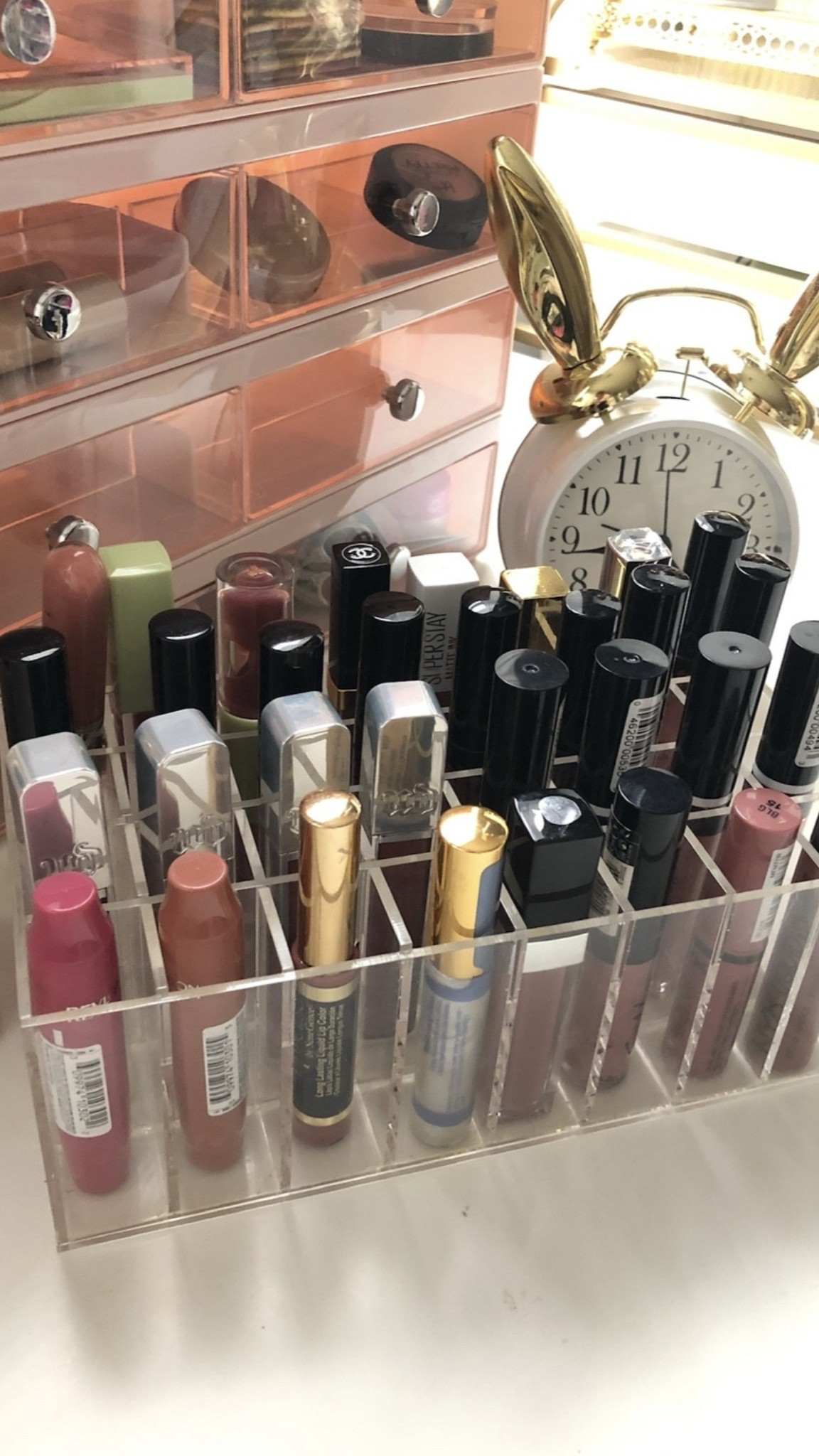 Spring cleaning tip! Amazon organization ideas! This acrylic organizer is for lip glosses so you can find everything easily! Digging for makeup is always a pain especially when you are in a hurryy

#LTKStyleTip #LTKBeauty #LTKHome