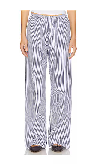 DONNI. The Pop Simple Pant in Navy. - size S | Revolve Clothing (Global)