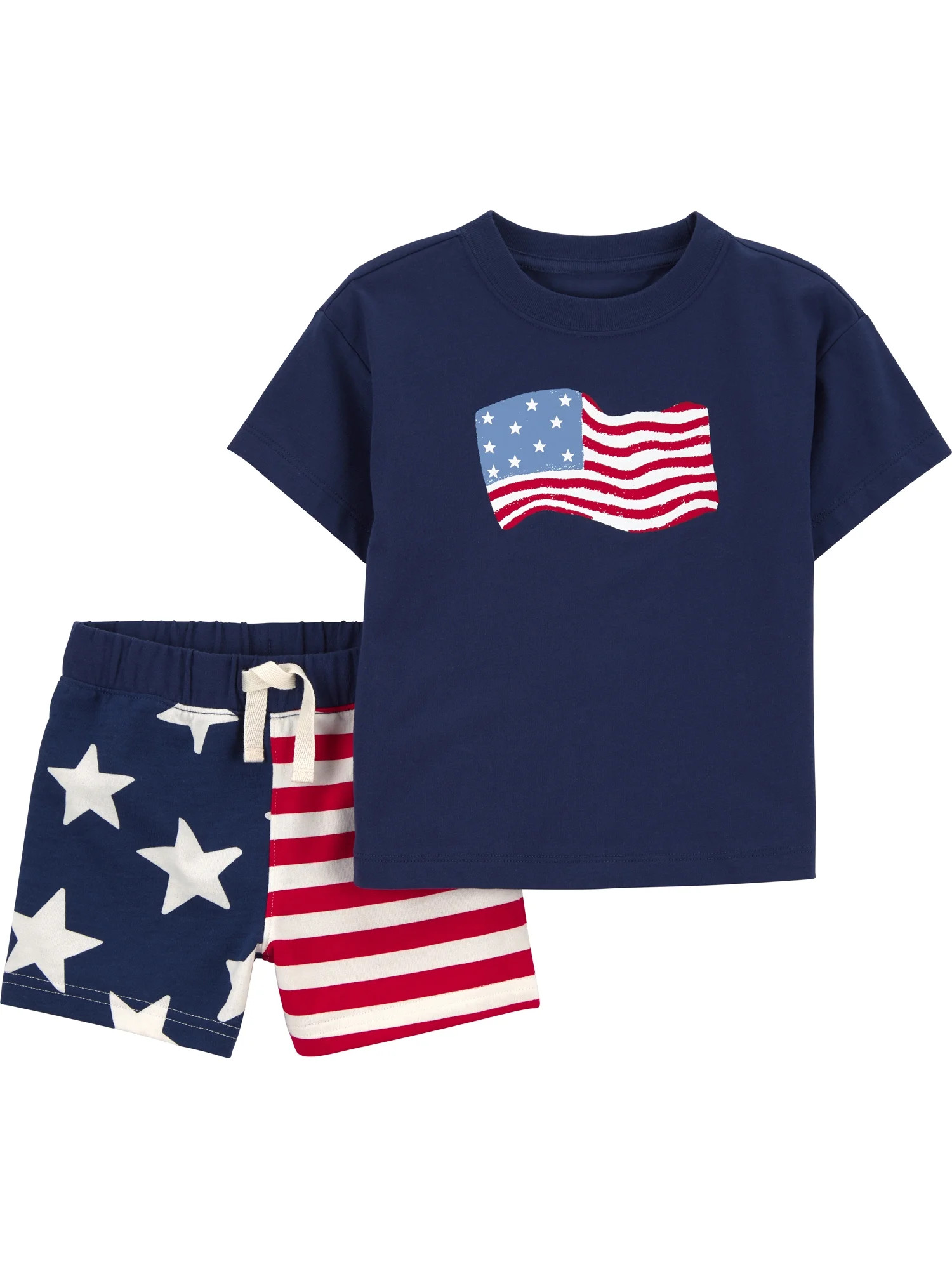Carter's Child of Mine Baby and Toddler Boy Outfit Set, 2-Piece, Sizes 12M-5T | Walmart (US)