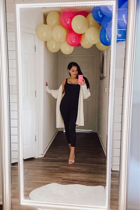 It’s been nonstop celebrating over here.  So the balloons are fun and this onesie for fall is LIFE!  Whatever the occasion, there is always a bodysuit for it.🥰💖  (wearing size M)

#LTKHalloween #LTKstyletip #LTKfindsunder50