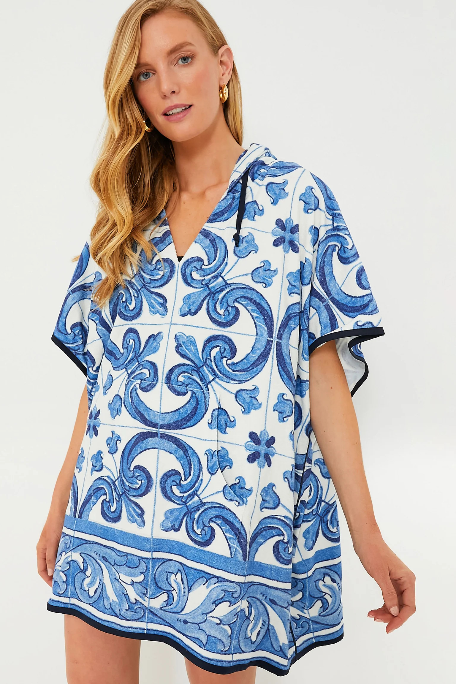 Majolica Terrycloth Coverup | Tuckernuck (US)