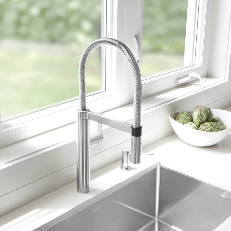 Blancoculina Semi Professional Single Handle Kitchen Faucet | Wayfair Professional