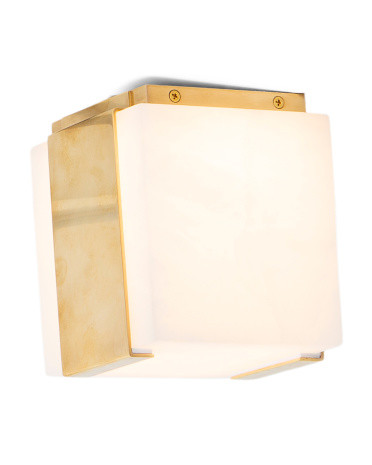 Covet Tall Clip Solitaire Flush Mount Ceiling Light | TJ Maxx