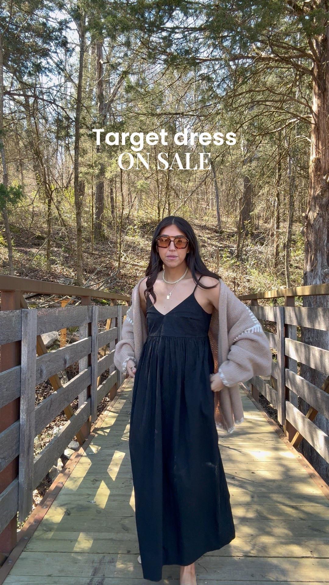 Dress: small

Target dress 40% off! Lightweight crinkle material. Flattering cut!