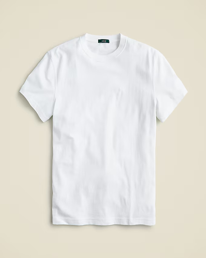 Relaxed premium-weight cotton no-pocket T-shirt | J. Crew US