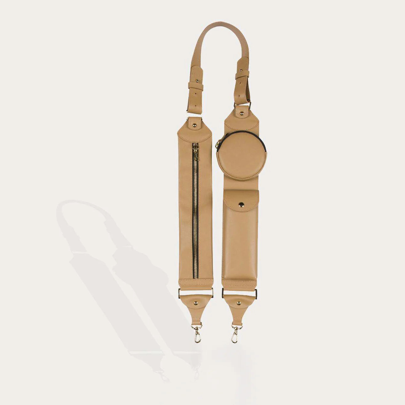 Jaden Strap Only Tan/Gold | Bandolier