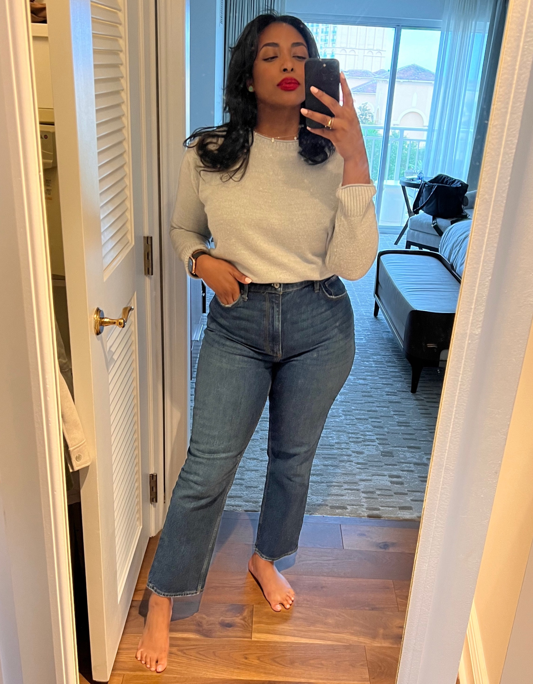 Love the fit of these straight leg jeans!! 

#LTKfindsunder50 #LTKstyletip #LTKSpringSale