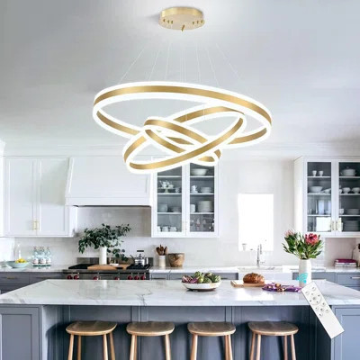 3 - Light Modern Led Dimmable Chandelier | Wayfair North America