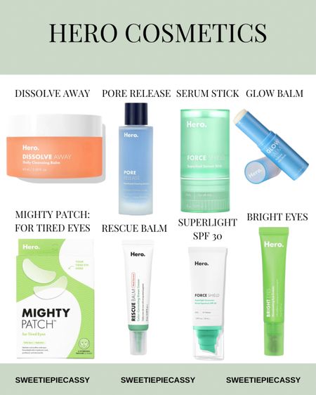 HERO Cosmetics: Spring Skincare 📌 

Right now, HERO is offering shoppers a free full-size Superlight or Superbeam sunscreen with $45+ orders or a free mini SPF with orders $39+! They truly have something for everyone, men, women & even teens! Whether you have acne issues, sensitive skin, blackheads or just want to have their trending patches on hand- everything is super affordable as well! Make sure to check out my ‘Sales’ collection for more of my seasonal favourites!💫

#LTKbeauty #LTKsalealert #LTKfindsunder50