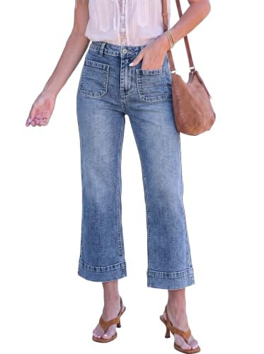 luvamia Jeans for Women Trendy Womens Baggy Jeans Country Concert Outfit | Amazon (US)