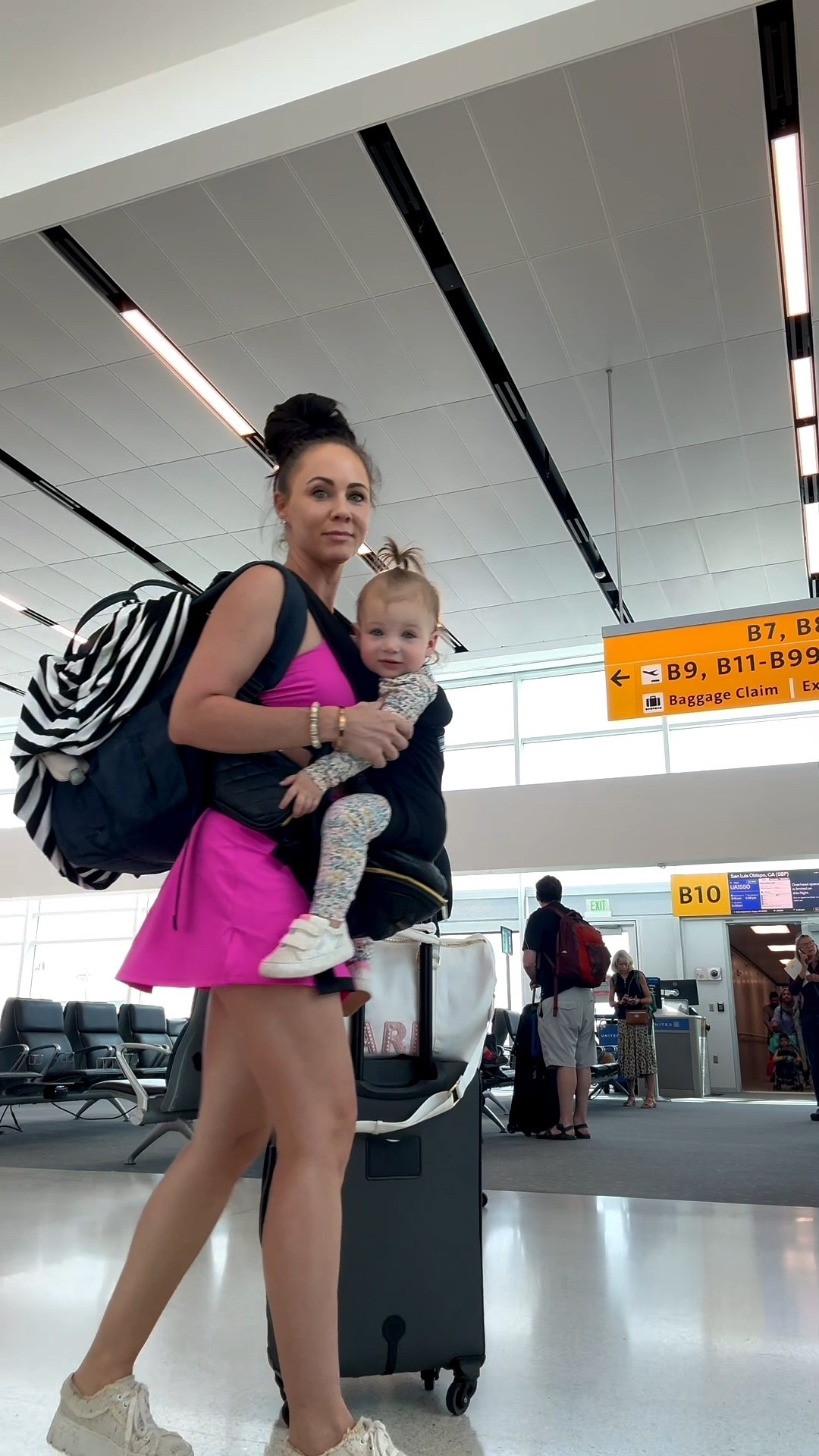 Linking my go to travel necessities to make traveling with a baby or toddler easier! 

• Loved this sport dress! Easy to breastfeed in and pockets under the skirt to keep license and phone

• The carrier is the tush baby with the snug attachment! I absolutely couldn’t travel without it! There are so many pockets for diapers and wipes as well as snacks and I even had a little popping toy in there to entertain her while diaper changing!

• She is potty training so we had a small travel potty seat to use at the hotel along with some extra large toilet covers 

• This backpack was sooo convenient and comfortable to wear! I put a change of clothes and pjs in it for her, along with her sticker books, chargers, iPad, with more diapers and wipes because you never know when your checked bag will arrive so have those things handy! 

• Travel car seat! We brought our own after looking at different options to rent I just didn’t feel comfortable not knowing what you would get so I bought a lighter one to bring: the dolly was a life saver! After you get through security you can put it in the cover and then get a ticket to gate check it once you arrive at your gate. I kept it on the dolly and had no issues with them taking it. Leave it right at the airplane door and they put it back there when you land. 


#LTKBaby #LTKFindsUnder50 #LTKTravel