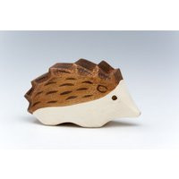 Wooden Toy Hedgehog - Hedgehogs Waldorf Toys Toy Nature Animals Natural Cute Wood | Etsy (US)