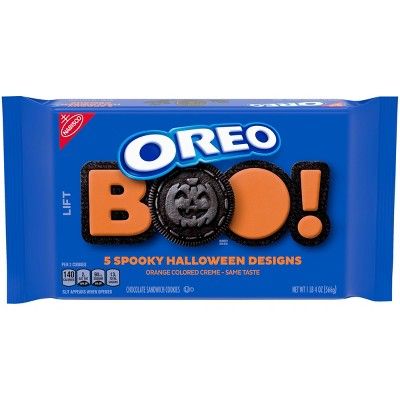 Oreo Halloween Orange Colored Creme Chocolate Sandwich Cookies - Family Size - 20oz | Target