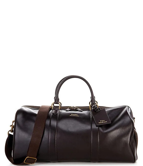 Polo Ralph Lauren Smooth Leather Duffle | Dillard's | Dillard's