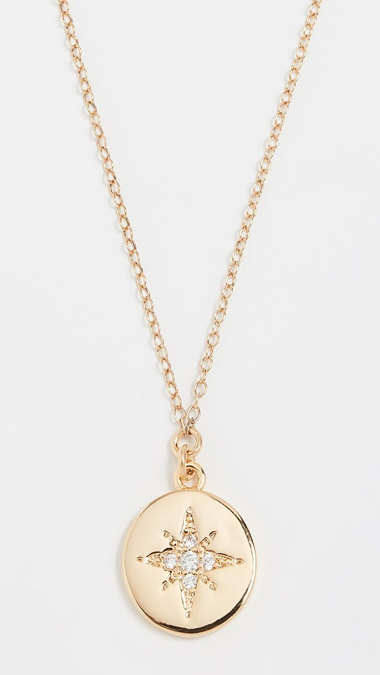 Starburst Coin Pendant Necklace | Shopbop