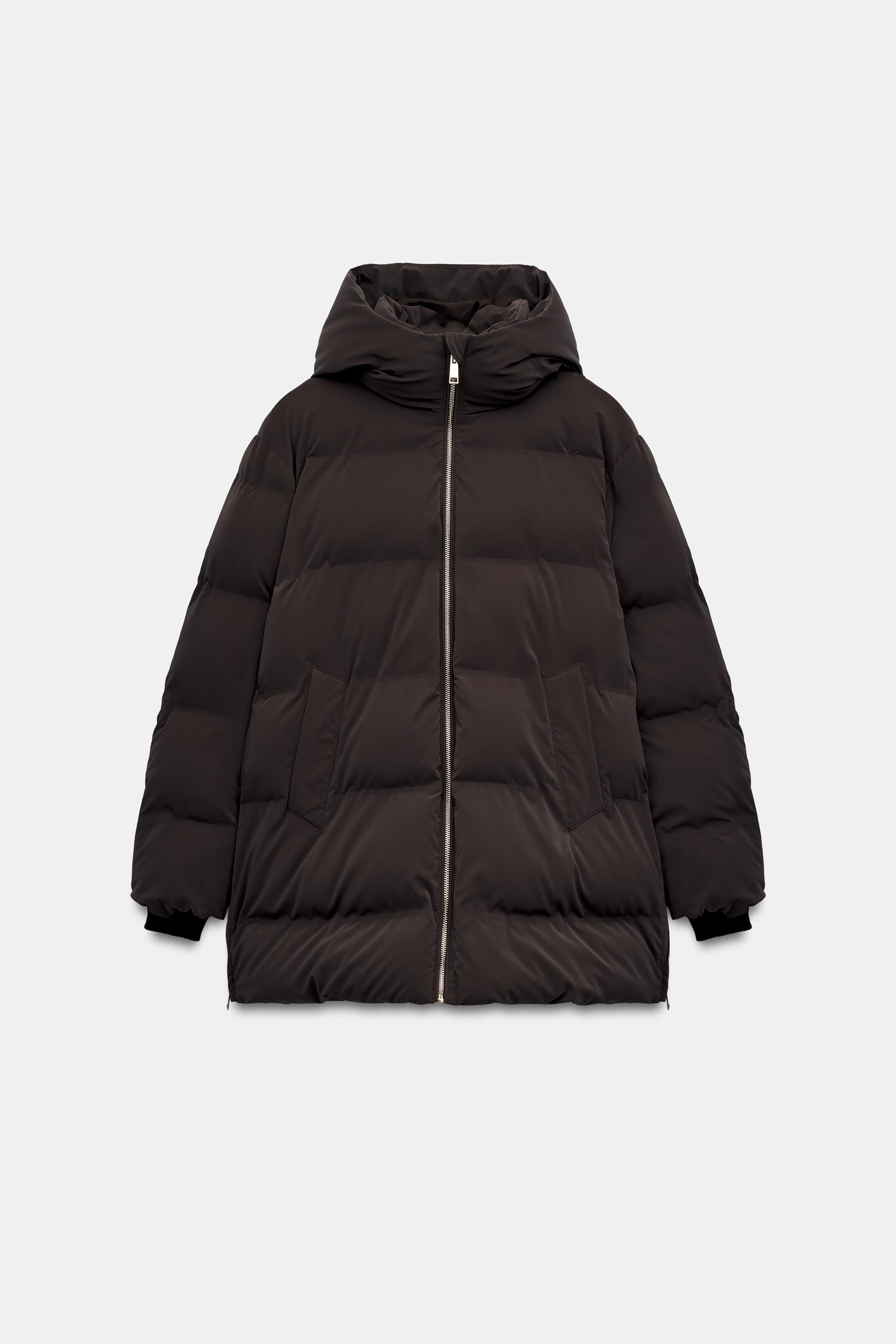 RUBBERISED HOODIE WINDPROOF ANORAK | Zara UK