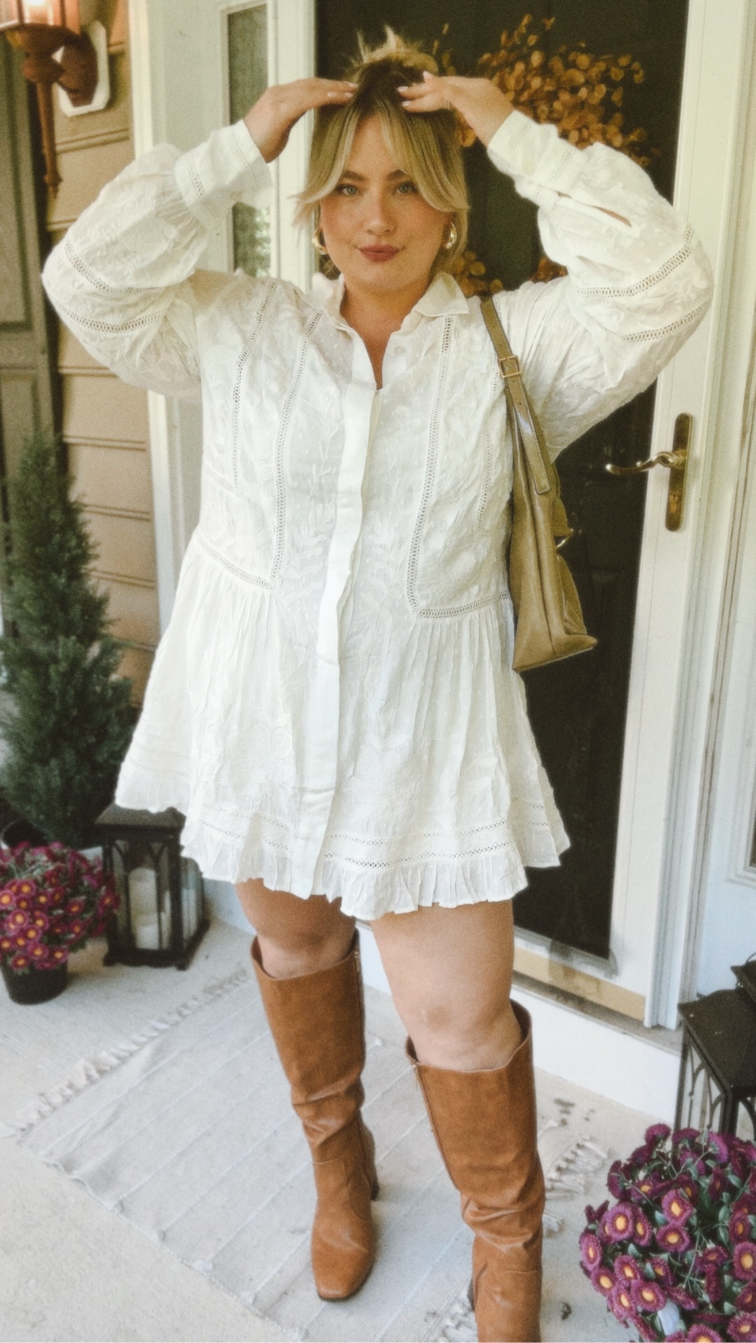 Floaty and delicate white dress from
Anothro! I’m wearing the 1x 

#LTKStyleTip #LTKSeasonal #LTKPlusSize