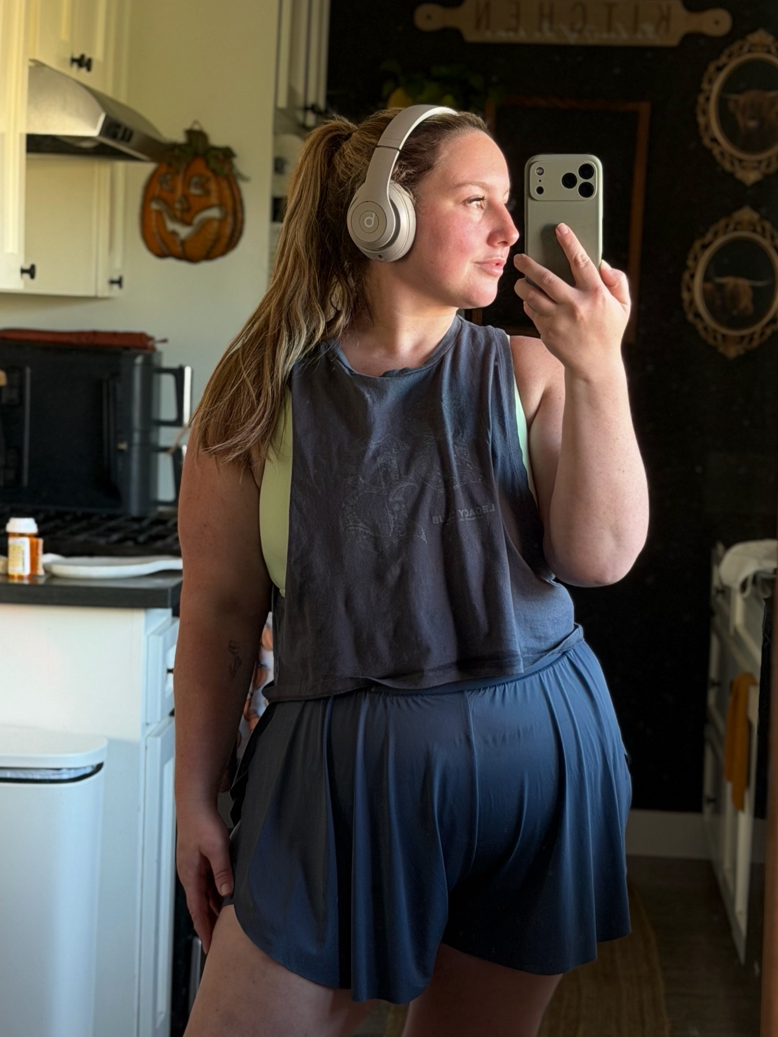 Size up in shorts ! 

#LTKPlusSize #LTKMidsize #LTKActive