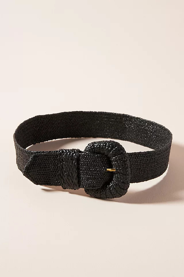 Raffia Stretch Belt | Anthropologie (US)