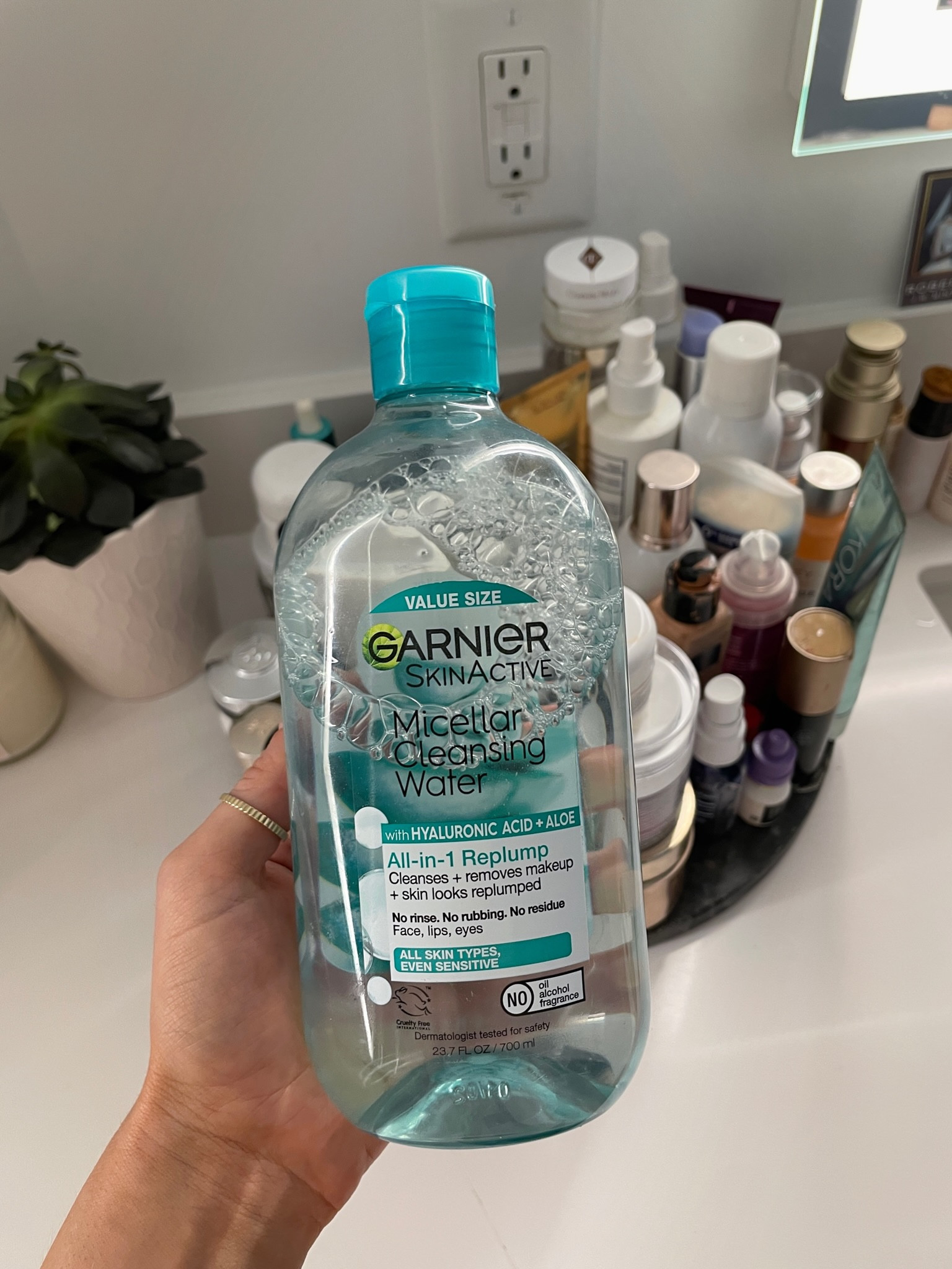 The first step in my skincare routine! Love this Garnier cleansing water

#LTKbeauty #LTKfindsunder50 #LTKSeasonal