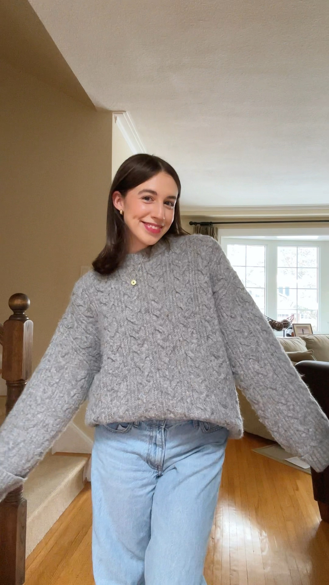 Winter outfits | sweaters size S, Aritzia jeans size 26, Abercrombie jeans (ultra loose) size 25, 

#LTKstyletip #LTKwinter #LTKcanada