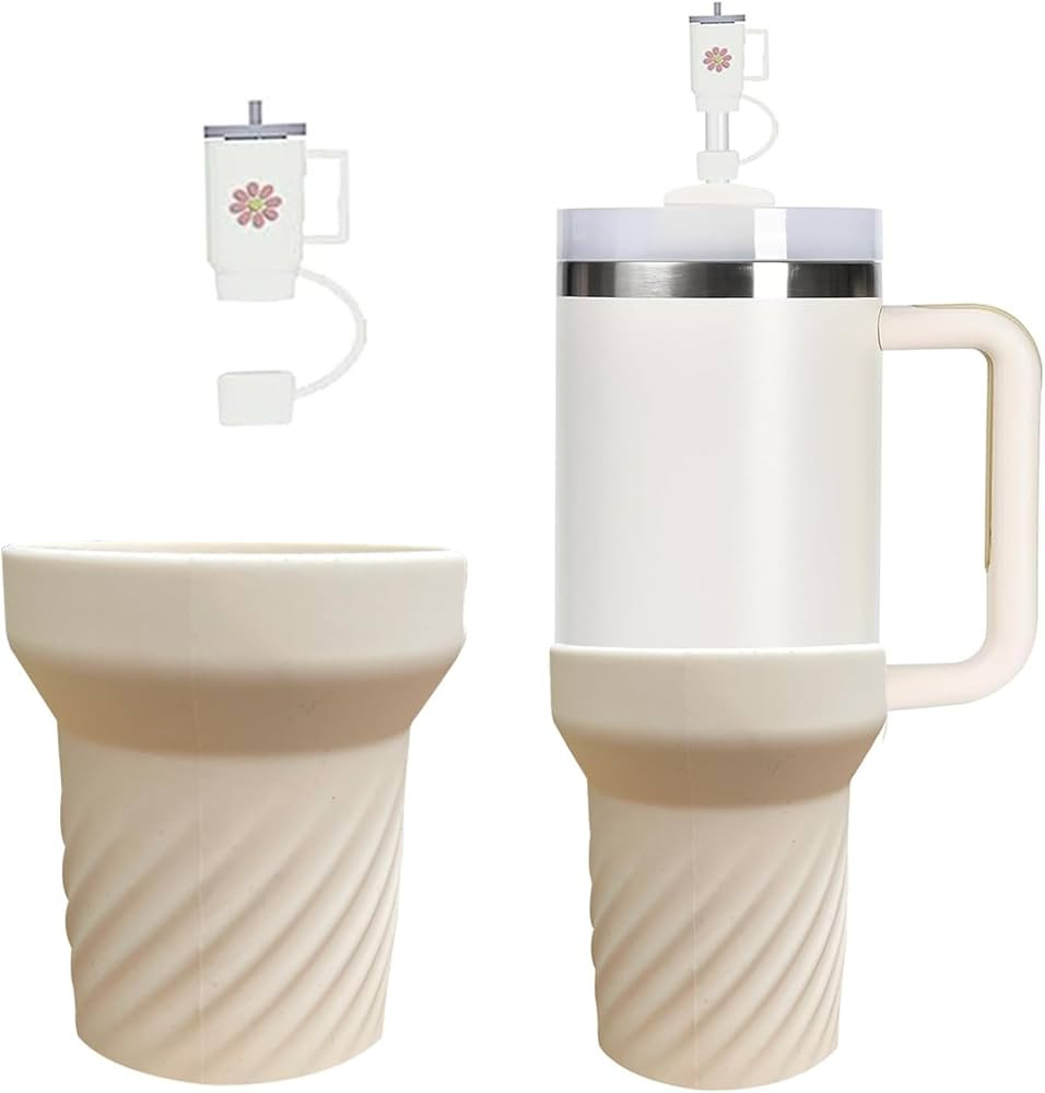 Amsthow Stanley Boot Sleeve Silicone Tumbler Boot Stanley Bottom Cover for Stanley | Amazon (US)