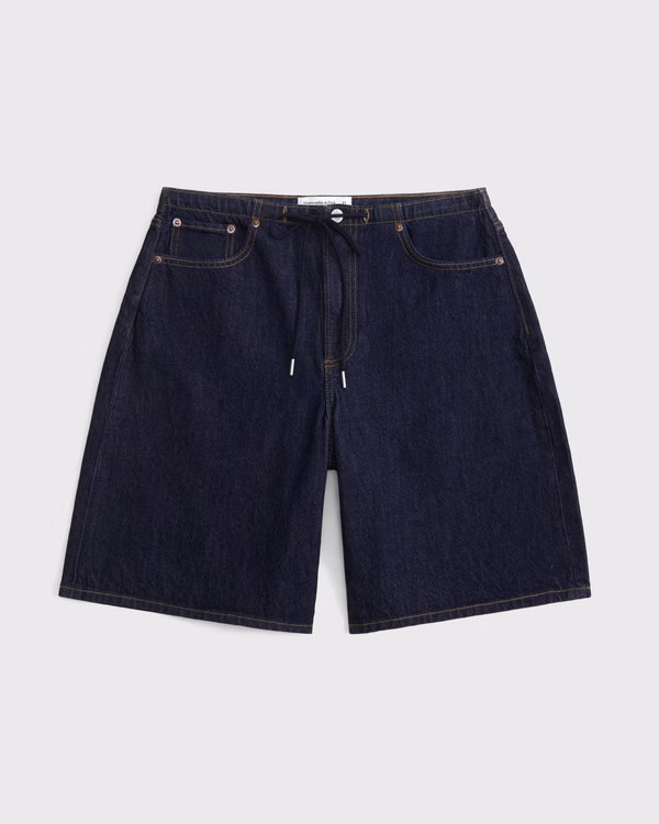 Curve Love Mid Rise Jort | Abercrombie & Fitch (US)