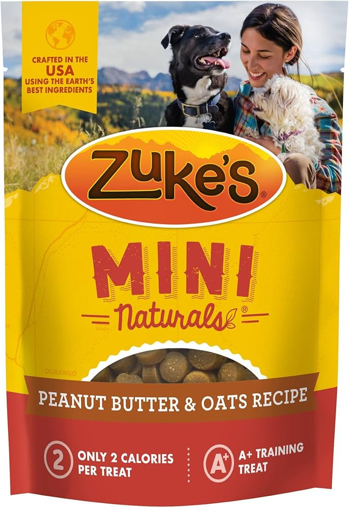 Zuke’s Mini Naturals Soft Dog Treats for Training, Soft Chewy Dog Training Treats with Peanut B... | Amazon (US)