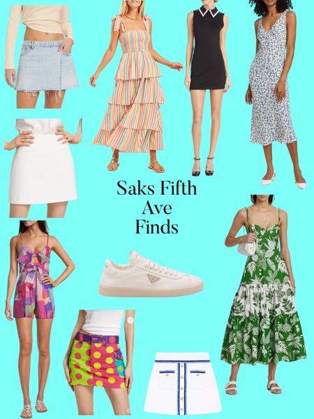 Recent saks fifth avenue finds for spring transition 

#saks #saksstyle #saksfifthavenue #spring #springdress #farmrio #colorfulstyle #prada #reformation #miniskirt #skirt 

#LTKtravel #LTKSeasonal